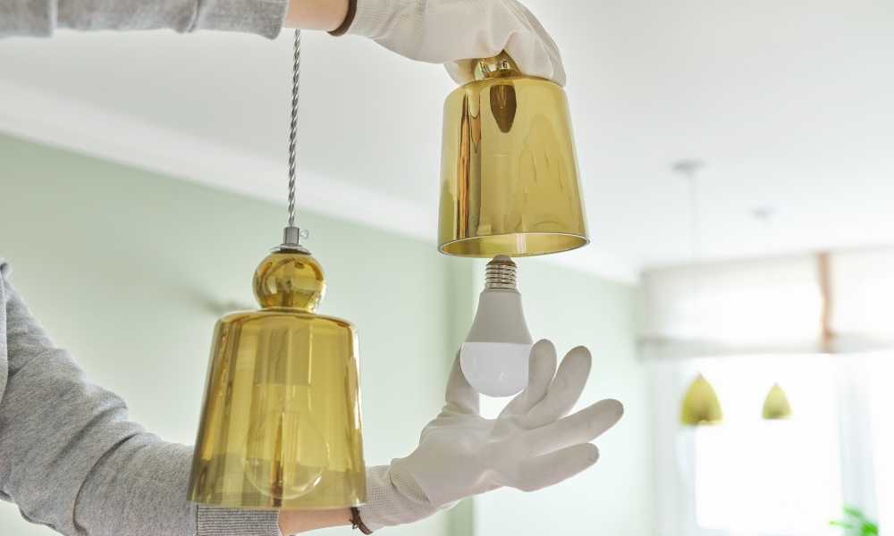 install a chandelier