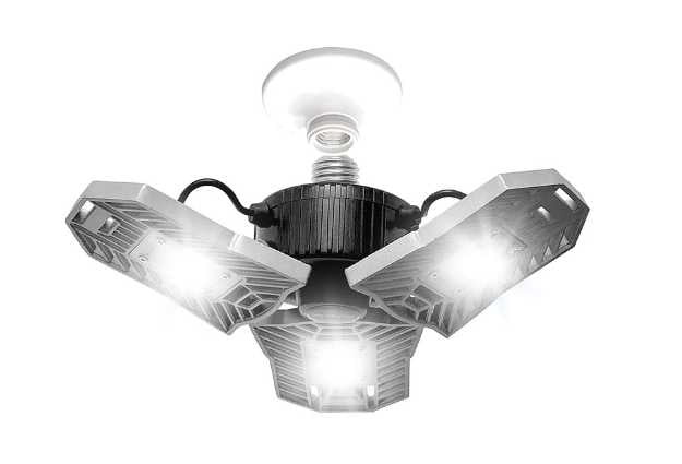 Multi-Directional Triple Panel Light
