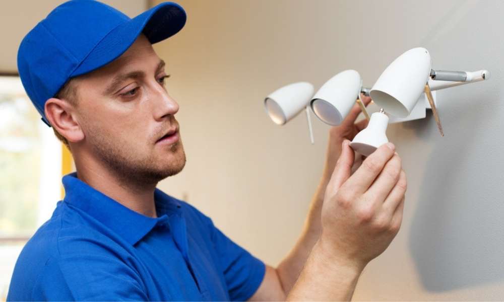 how to install wall light