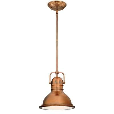 Copper pendant light kitchen