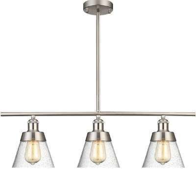 Nickel kitchen island lights