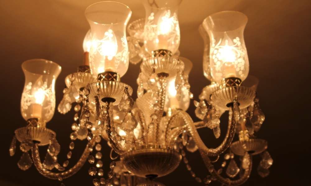 How To Decorate Chandelier For Christmas