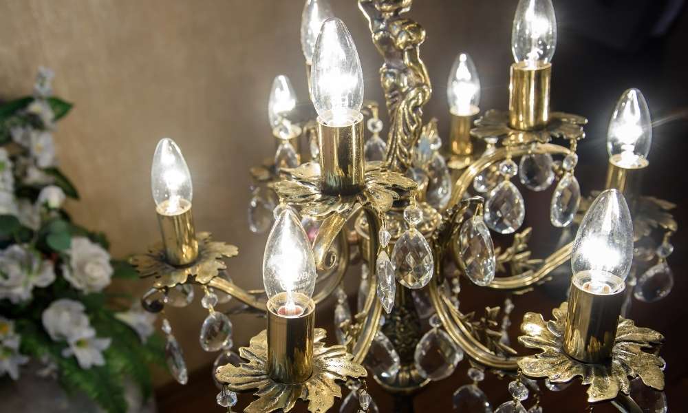 Use the Correct Bulb Type for Chandelier