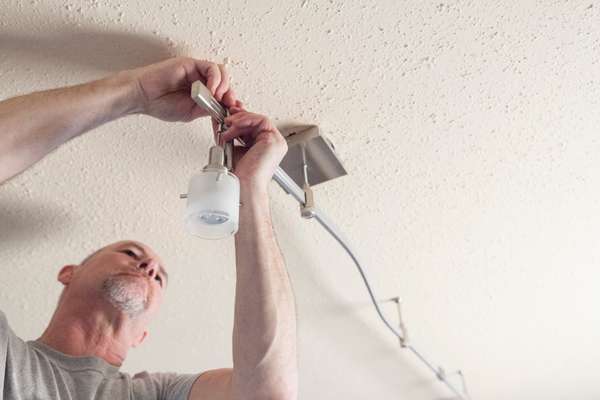 Paint Patches And Ceilings in replace track lighting