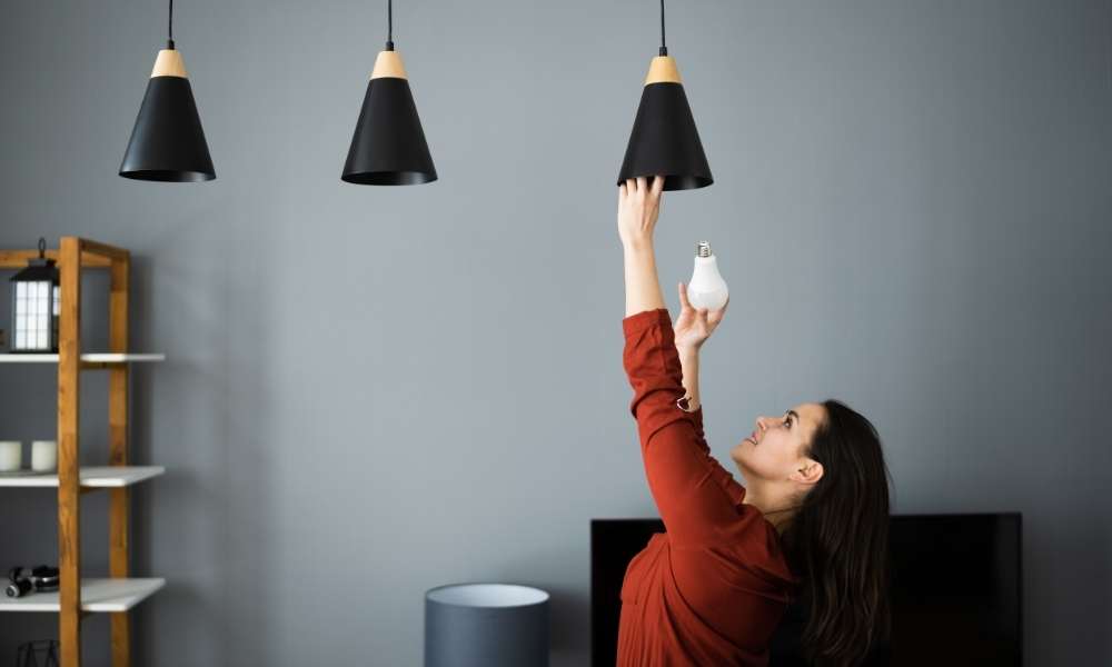 Safety is Important When Changing Light Bulbs