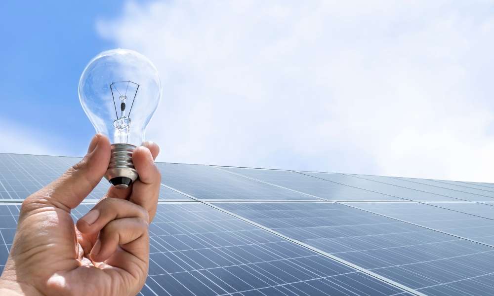 use solar without using brand light