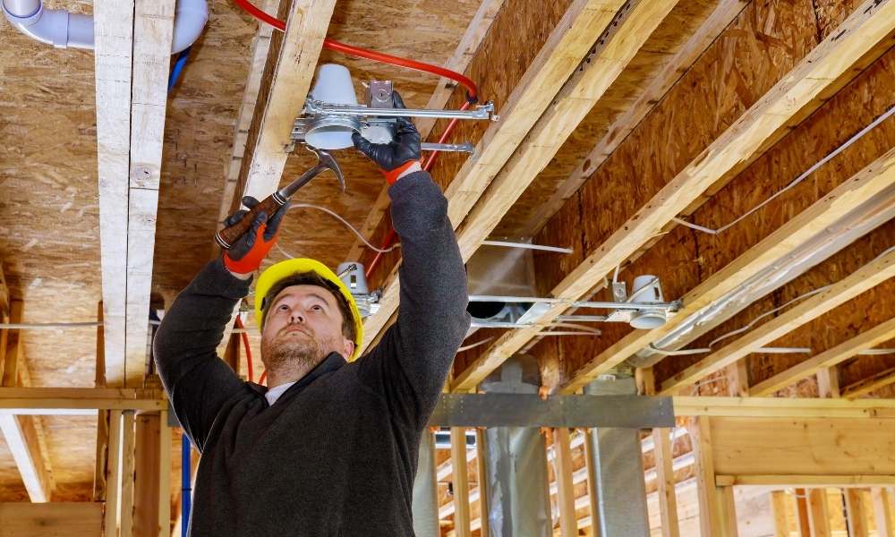 Install a new Light Fixture in change outdoor light bulb