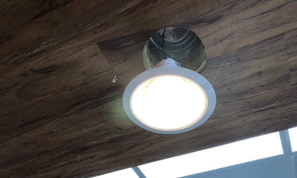 Remove the Recessed Light Housing