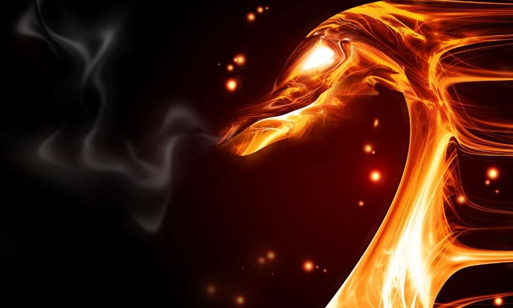 dragon's breath.