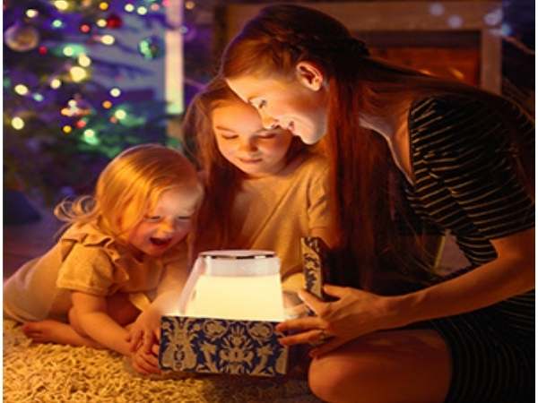 Baby Night Light And Alarm Clock in Kids Bedroom Lighting Ideas