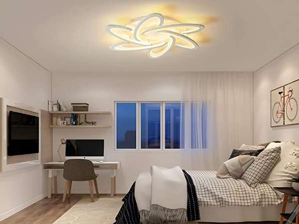 LED Ceiling Light in Living Room Ceiling Lighting Ideas