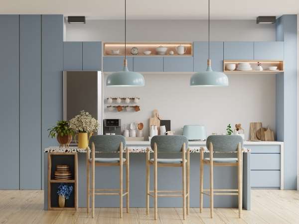 Modern Bell Light for a Kitchen
