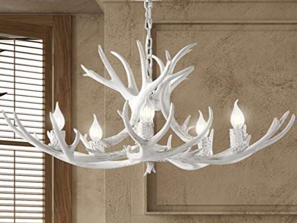 Rustic Chandelier, Glam Light