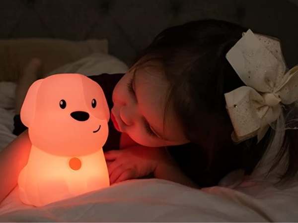 Silicone Nursery Kids Night Light in Kids Bedroom Lighting Ideas