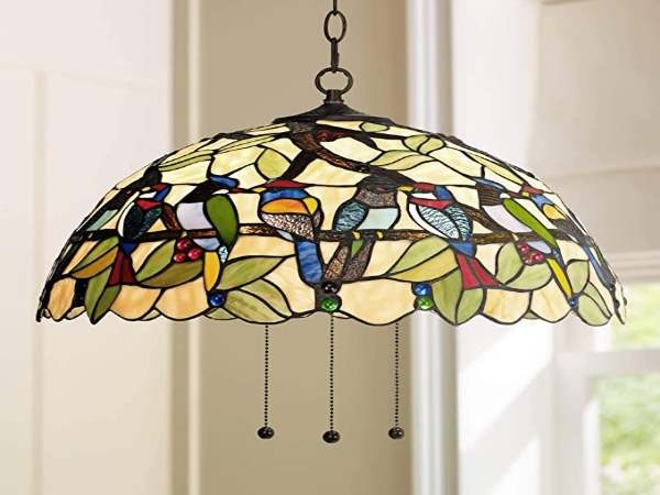 Tiffany Bronze Pendant Chandelier in Lighting Ideas for Small Kitchen