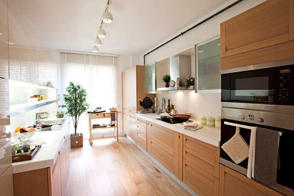 Add Track Lighting With Your Cabinets