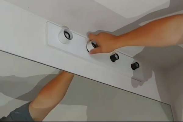 Remove your existing fixtures