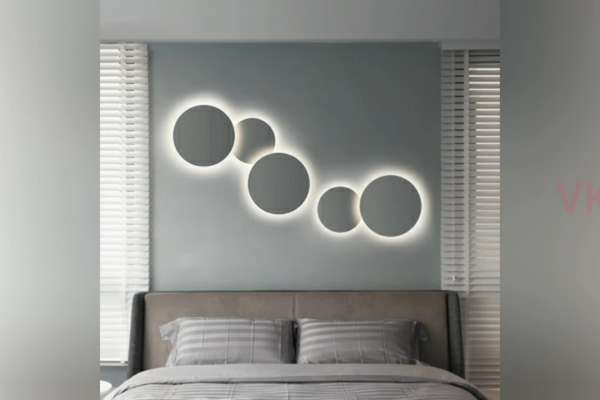 Present colours with light in Bedroom Wall Lights