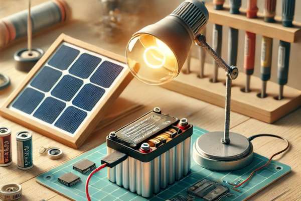 Creating a Rechargeable Power Source for Your Lamp