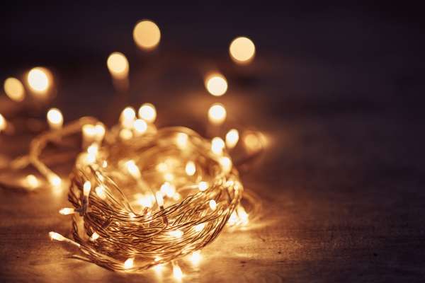 Hanging the Fairy Lights