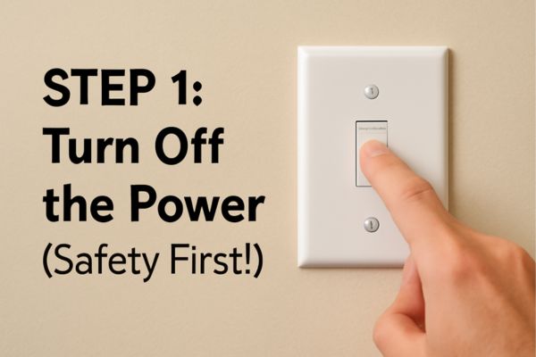 Turn Off the Power (Safety First!)