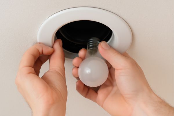 Reassemble the Light Fixture