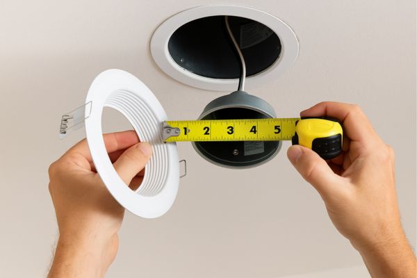Step-by-Step: How to Measure Recessed Lighting Size