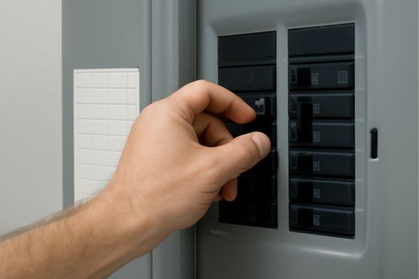 Turn Off the Power to Insulate Recessed Lights