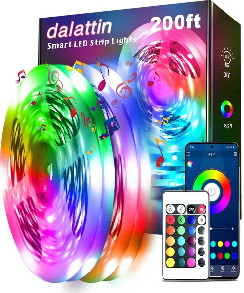 Best Led Strip Lights For Bedroom for Dalattin LED Lights for Bedroom 200ft 