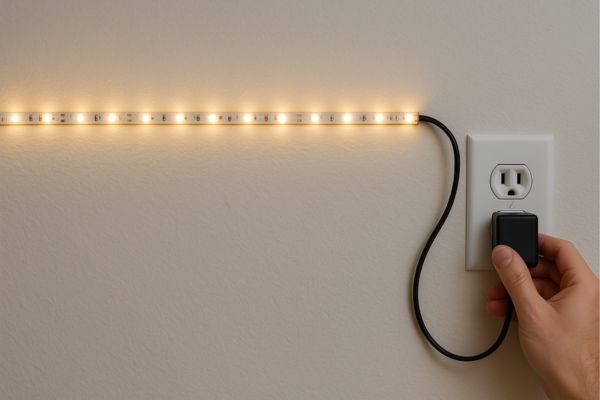 Step-by-Step: How to Hang LED Strip Lights Without Adhesive