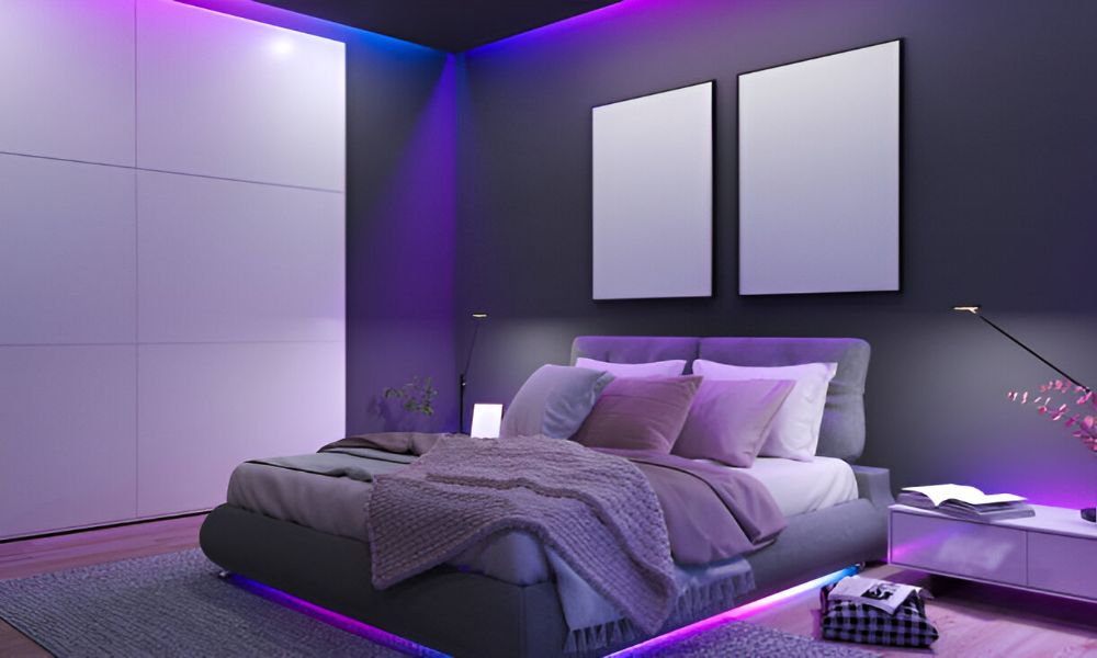 how to install led light strips in room