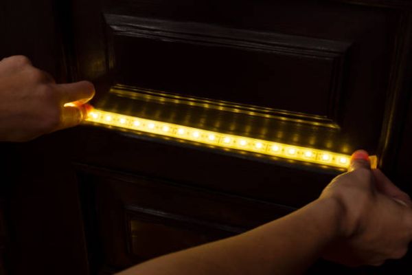Mount and Secure the Strips