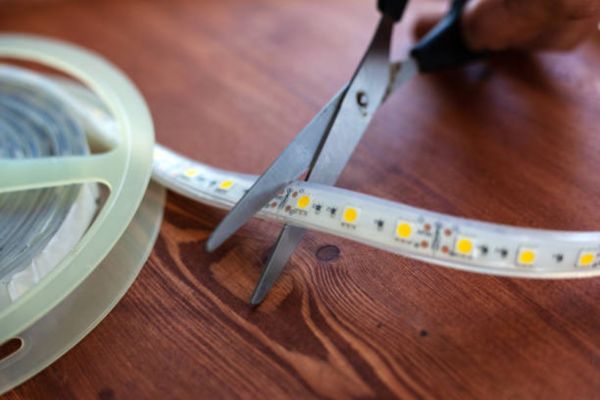 Step 2 – Identify the cut marks To Cut Led Strip Lights