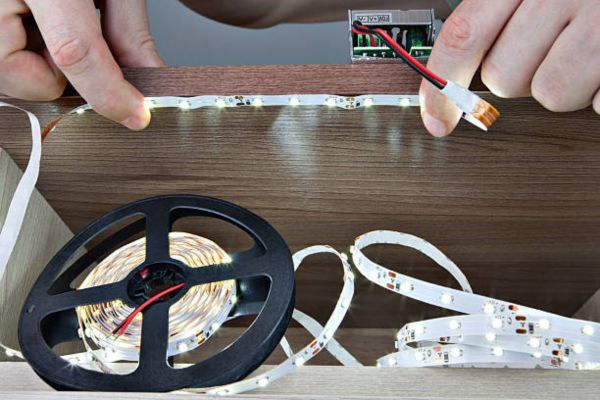 Step 5: Connect and Mount the Strips