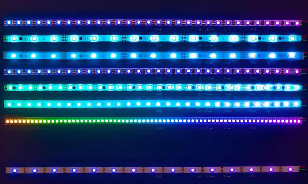 how to fix led strip lights different colors