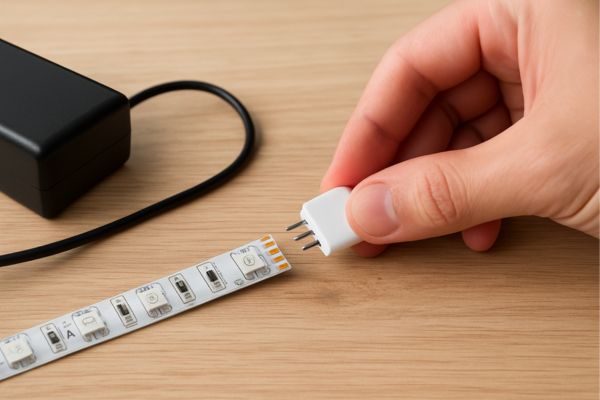 Unplug and Inspect To Fix Led Strip Lights Different Colors