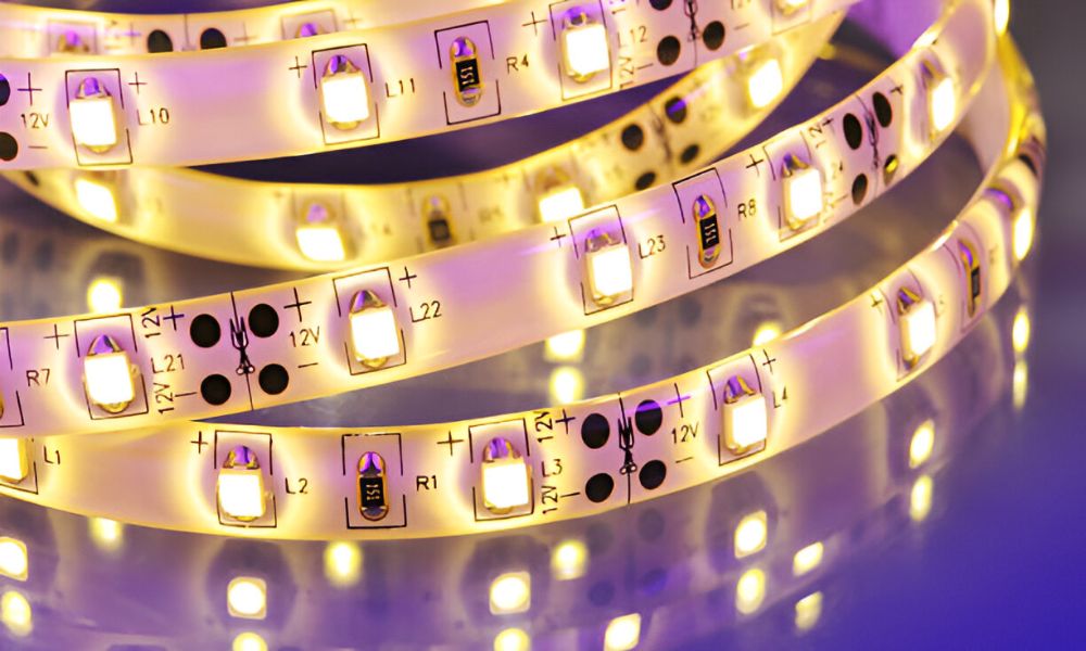 how to get led strip lights to stay up​