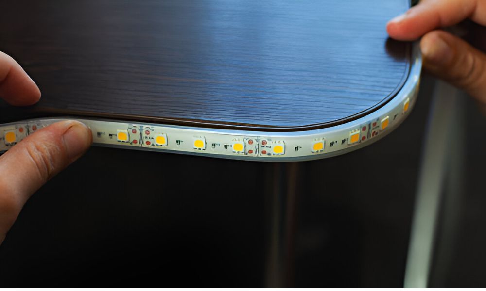 how to put up led strip lights