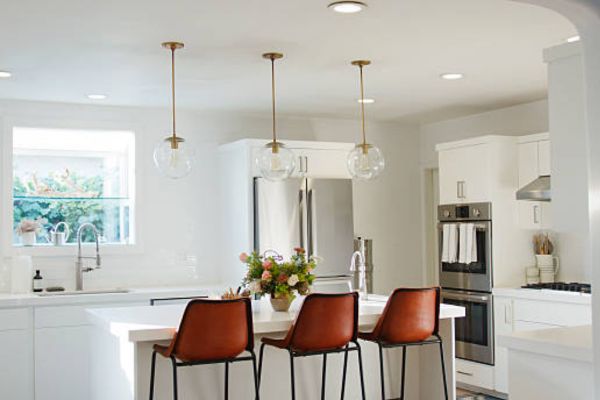 How Many Pendant Lights Over 9 Ft Island