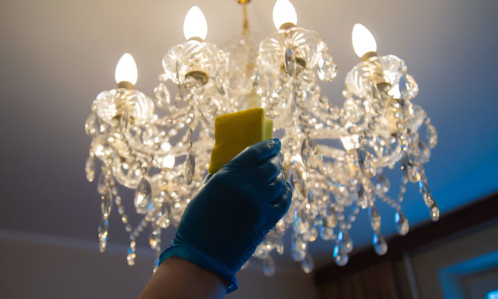 How To Clean A Crystal Chandelier With Vinegar