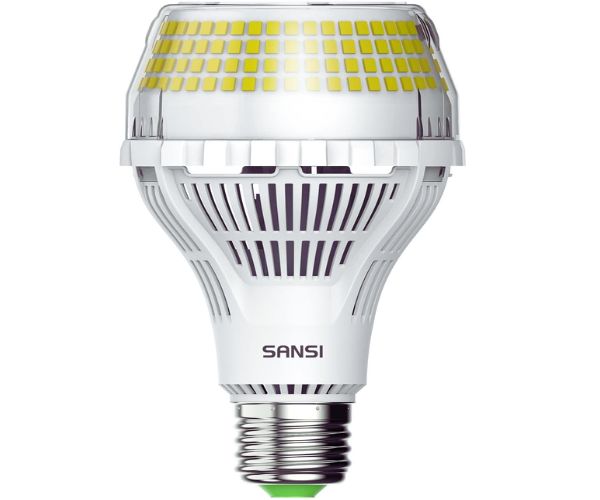 03. SANSI 400W Equivalent 6000 Lumens LED Bulb Review