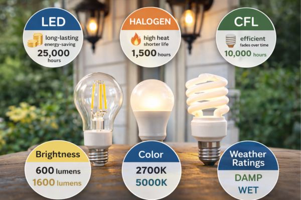 Choosing The Best Light Bulbs For Outdoor Fixtures