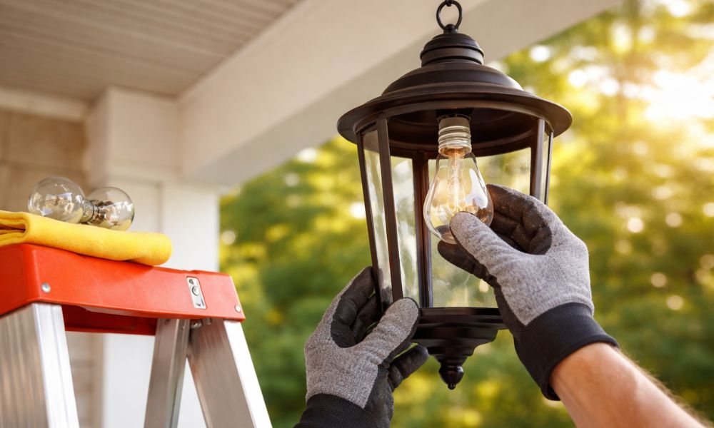 How To Change Light Bulb In Outdoor Hanging
