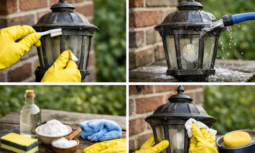 How To Clean Oxidized Outdoor Light Fixtures