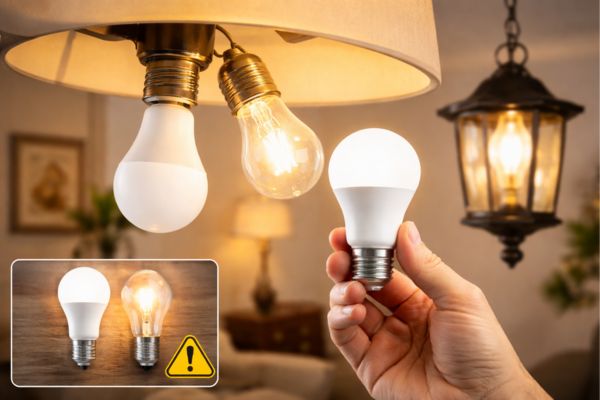 Can You Use LED Bulbs in Incandescent Fixtures?
