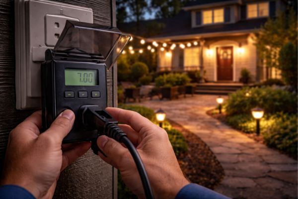 How To Set A Light Timer For Outdoor Lights