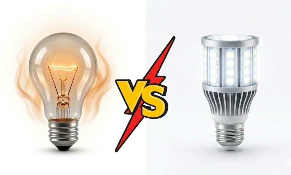 Incandescent Vs Led Lights