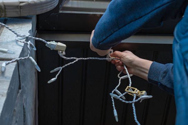 My First Experience Plugging In Outdoor Christmas Lights