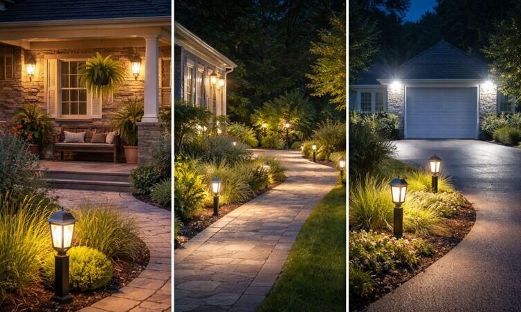 what colors are better for outdoor lighting and why