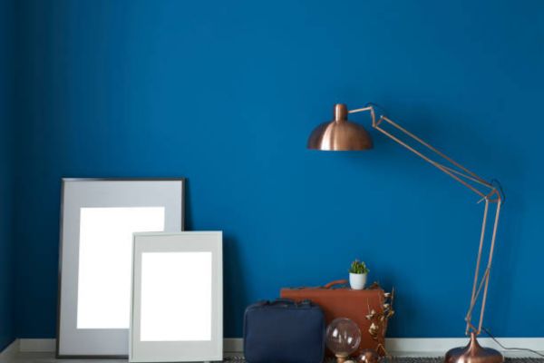 Best Color Combinations With Navy Leather Lamps